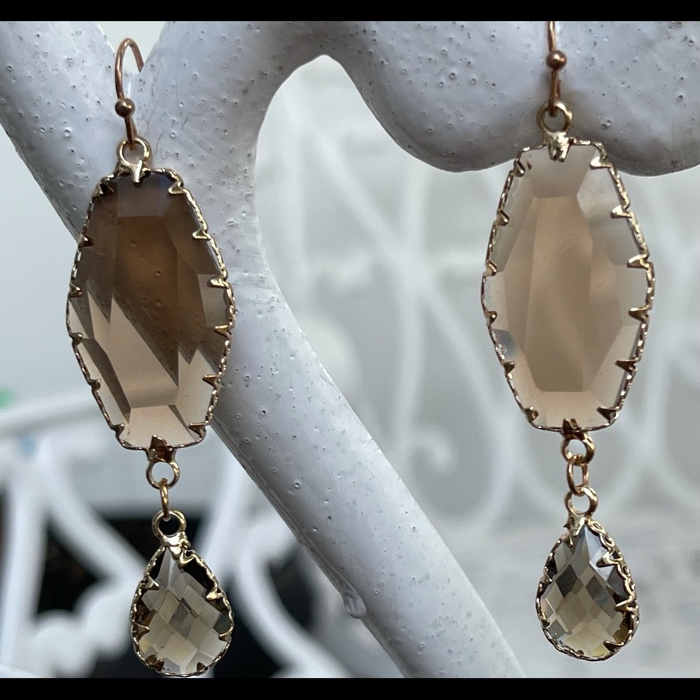 Sentimental Joys Stone Drop Earrings